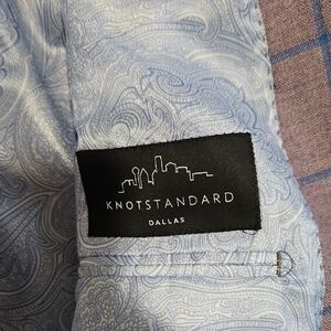 Knot Standard Blue Paisley Shirt